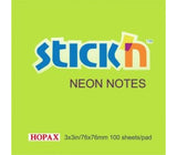 Hopax Neon Sticky Notes - SCOOBOO - Sticky Notes