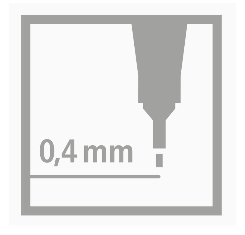 Stabilo Fineliners Point 88 (0.4mm) - SCOOBOO - 8820 - Fineliner