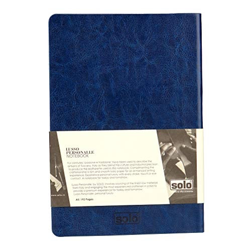 Solo Lusso Personalle Notebook - Softcover A5 - SCOOBOO - LPNB1 - Ruled