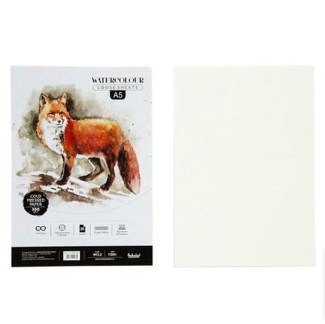 Scholar Watercolour Cold Press Loose Sheets - SCOOBOO - WCL2 - Loose Sheets