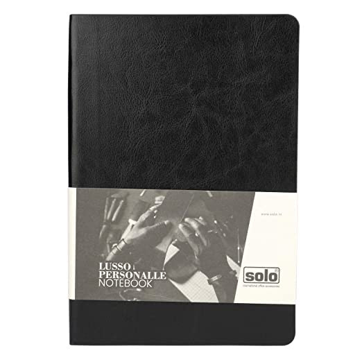 Solo Lusso Personalle Notebook - Softcover A5 - SCOOBOO - LPNB1 - Ruled