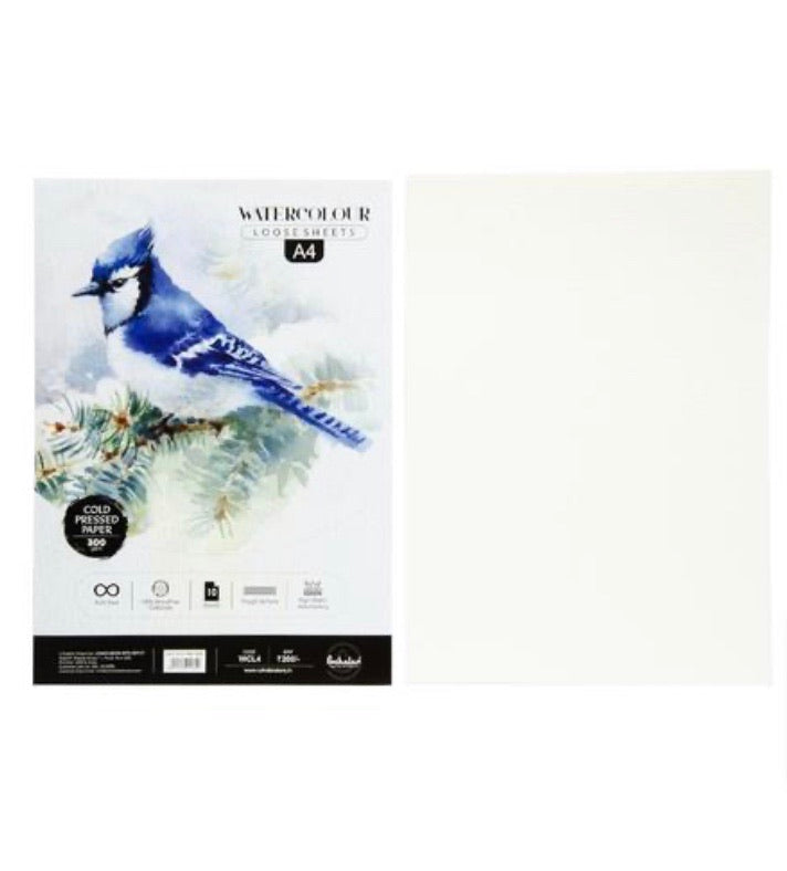 Scholar Watercolour Cold Press Loose Sheets - SCOOBOO - WCL4 - Loose Sheets