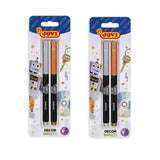 Jovi Decor Metallic Marker Pack of 2 - SCOOBOO - MMVP-01 - Fineliner