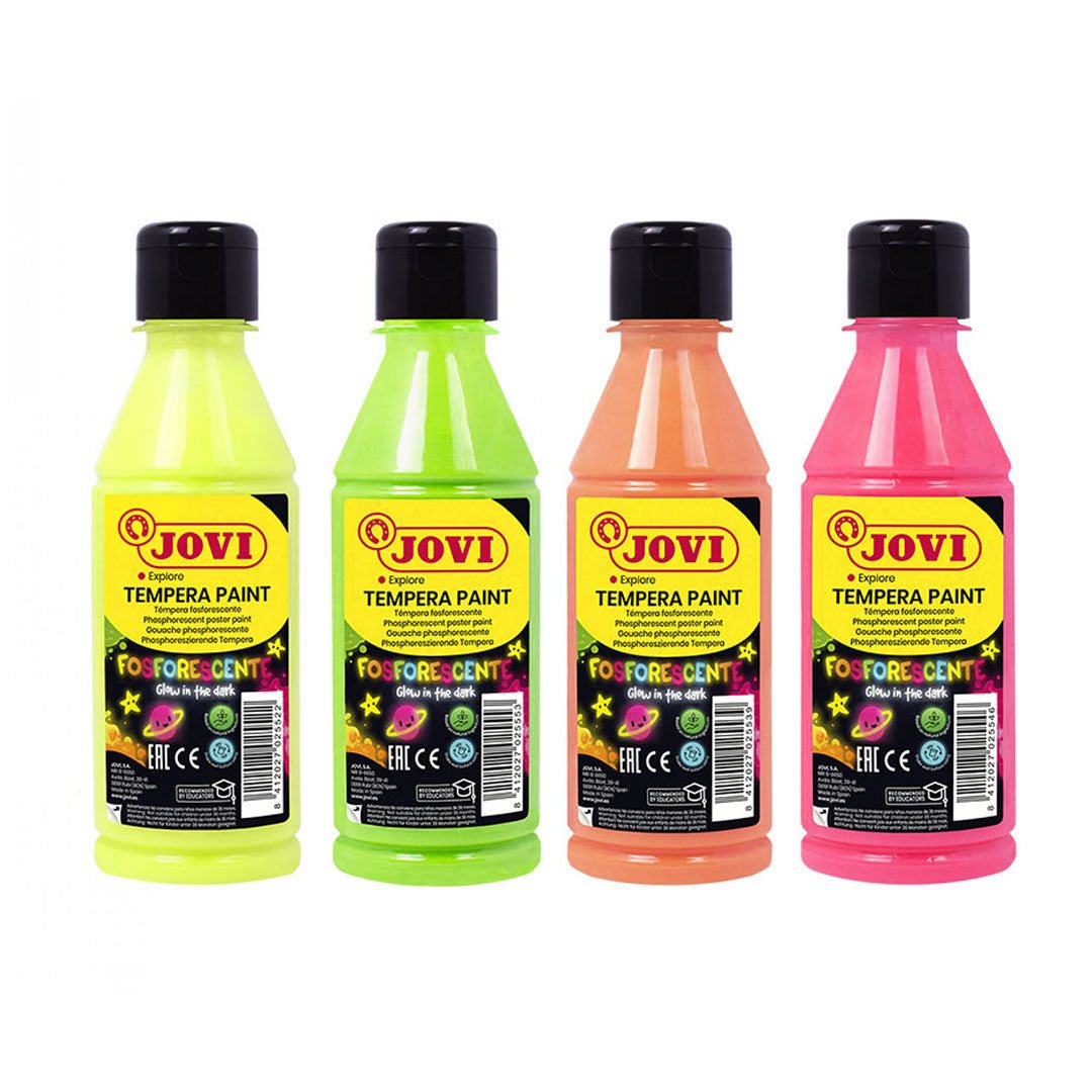 Jovi Fluorescent Poster Paint 250ml - SCOOBOO - 51906 - Poster Paint