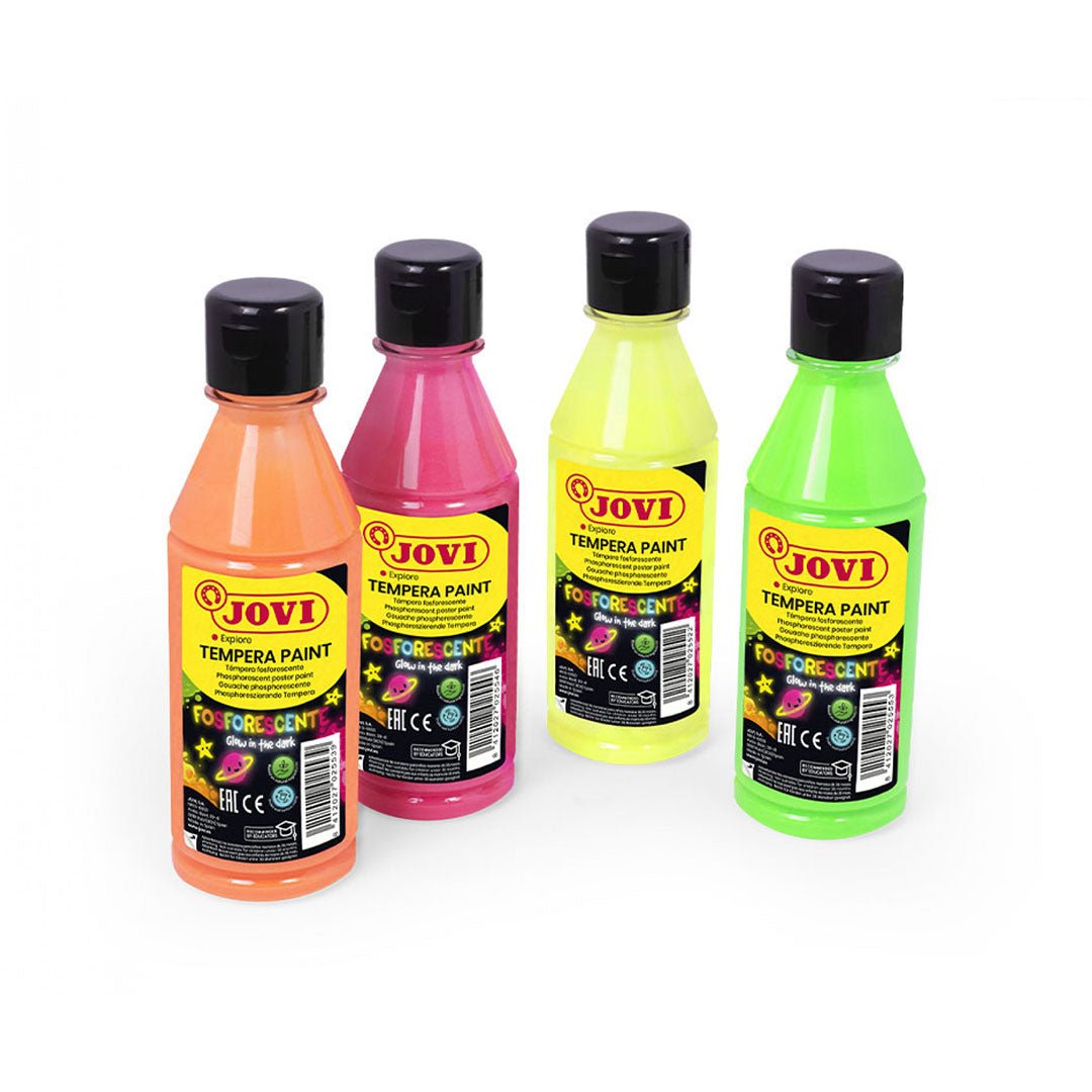 Jovi Fluorescent Poster Paint 250ml - SCOOBOO - 51908 - Poster Paint