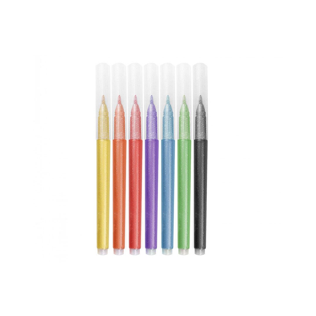 Jovi Glitter Felt-Tip Pens Case 8 Felt Pens - SCOOBOO - 1608G - Fineliners