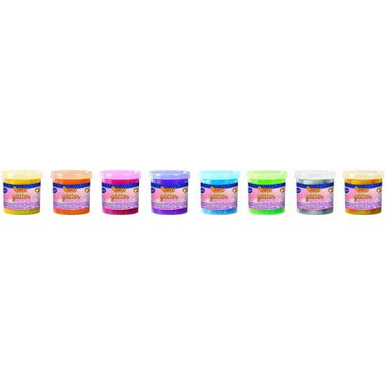 Jovi Glitter Paint 55ml Pack of 6 Assorted Colors - SCOOBOO - 518 - Glitter paint