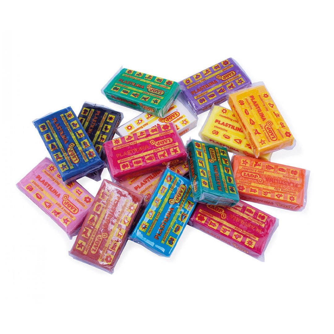 Jovi Modeling Clay 30 Bars Of 50gm Multi Colors - SCOOBOO - 70S - Modelling clay
