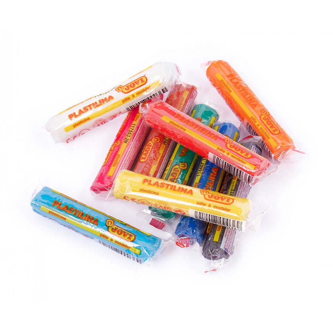 Jovi Modelling Clay 10 Colours Sticks Pack Of 2 - SCOOBOO - 90/10-2PKT - Clay