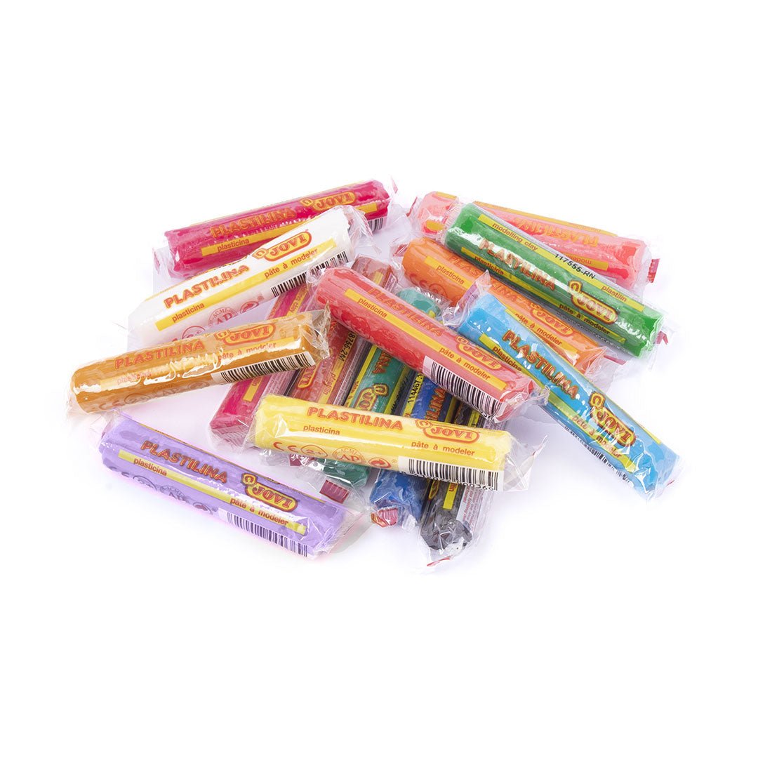 Jovi Modelling Clay 15 Colors Sticks - SCOOBOO - 90-15 - Modelling clay
