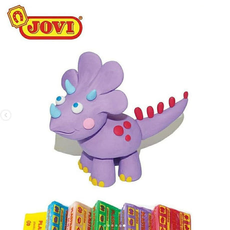 Jovi Modelling Clay 6 Pastel & 6 Basic Colours Sticks - SCOOBOO - 90/6-6P - Clay