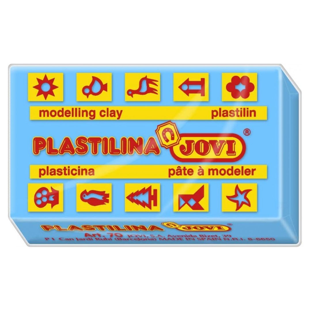 Jovi Plastilina Non-Drying Modelling Clay Pack of 30 Bars - SCOOBOO - 70-12 - Clay