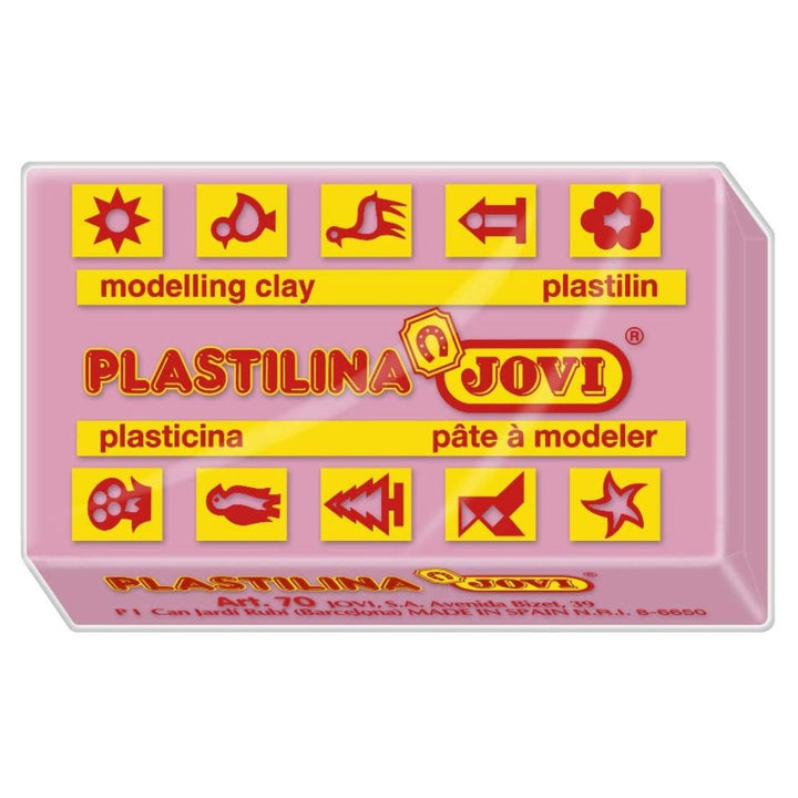 Jovi Plastilina Non-Drying Modelling Clay Pack of 30 Bars - SCOOBOO - 70-07 - Clay