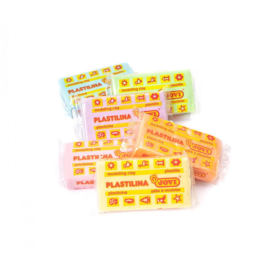 Jovi Plastilina Pastel Clay 50g 6 Pcs - SCOOBOO - 70/6P - Clay