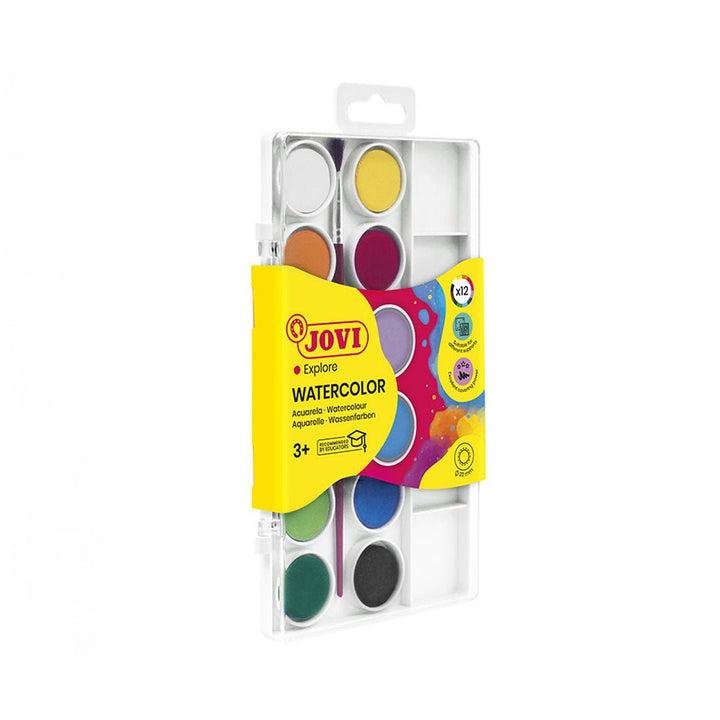 Jovi Watercolour Bar- Assorted Colors - SCOOBOO - 800/12 - Water Colors