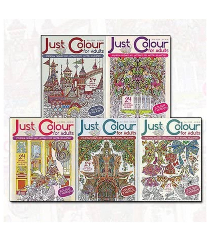 Just Colour Collection Colour Therapy - SCOOBOO - Colouring Book