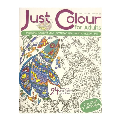 Just Colour Collection Colour Therapy - SCOOBOO - Colouring Book