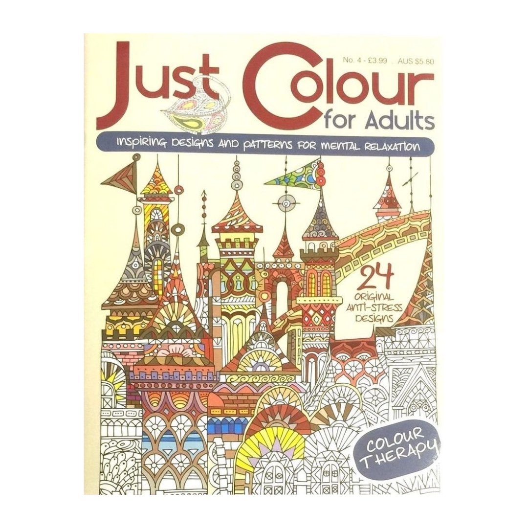 Just Colour Collection Colour Therapy - SCOOBOO - Colouring Book