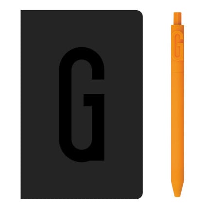 KACO A6 Notebook Letter Pen Set - SCOOBOO - Alpha Set G - Ruled