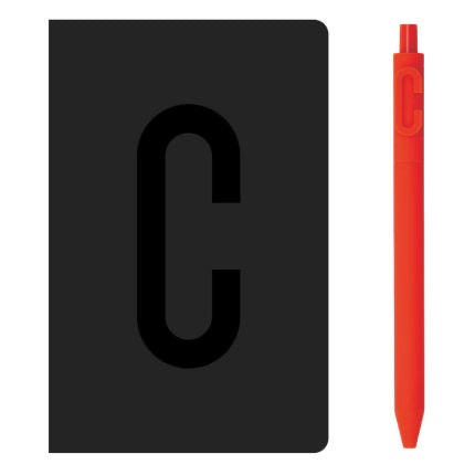 KACO A6 Notebook Letter Pen Set - SCOOBOO - Alpha Set C - Ruled