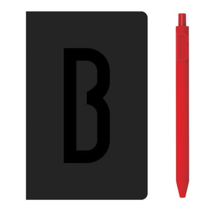 KACO A6 Notebook Letter Pen Set - SCOOBOO - Alpha Set B - Ruled
