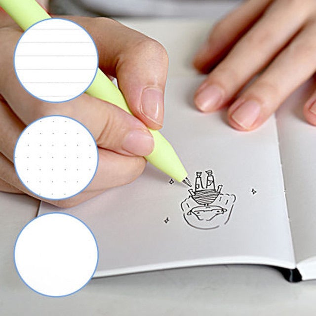 KACO A6 Notebook Letter Pen Set - SCOOBOO - Alpha Set A - Ruled