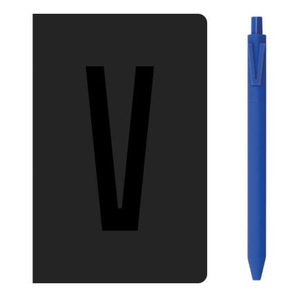 KACO A6 Notebook Letter Pen Set - SCOOBOO - Alpha Set V - Ruled