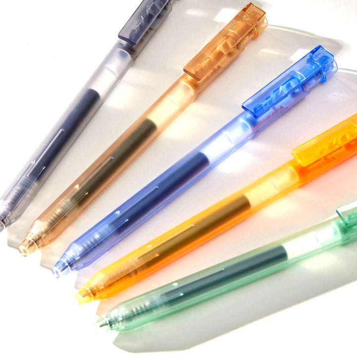 Kaco K8 Gel Pen- Transparent- Pack of 5 - SCOOBOO - K8 - Gel Pens