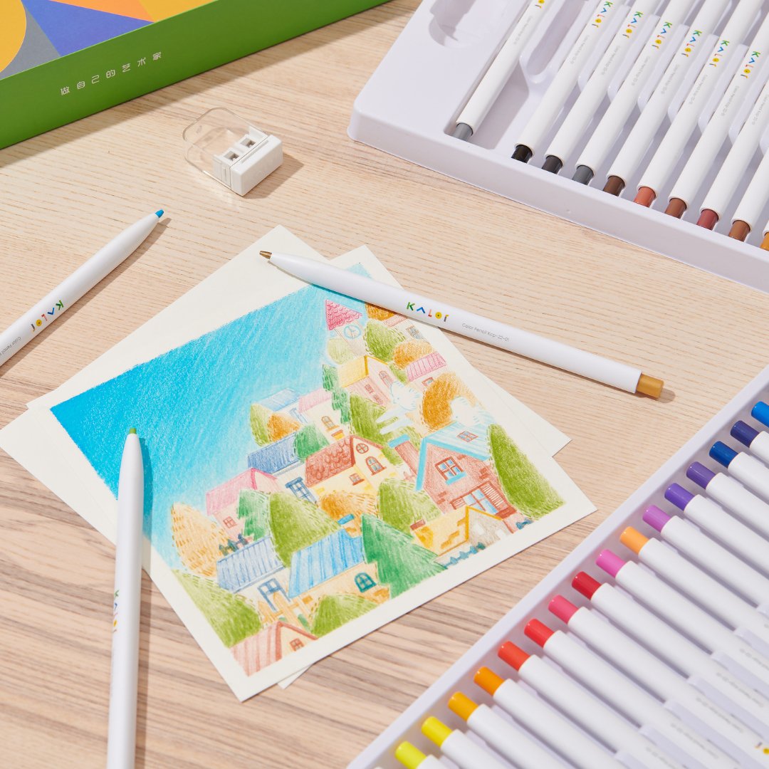 Kaco Kalor Color Pencil 36 Colors - SCOOBOO - Kaco