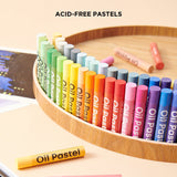 Kaco Kalor Oil Pastels Crayons - Pack of 24 and 48 crayons - SCOOBOO - Oil Pastels