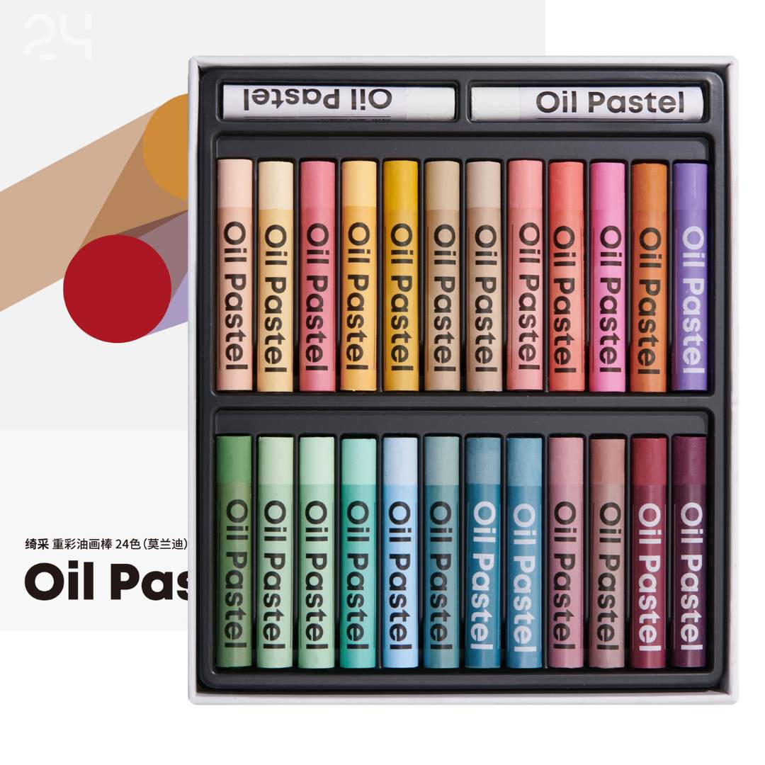 Kaco Kalor Oil Pastels Crayons - Pack of 24 and 48 crayons– SCOOBOO 24 / Classic