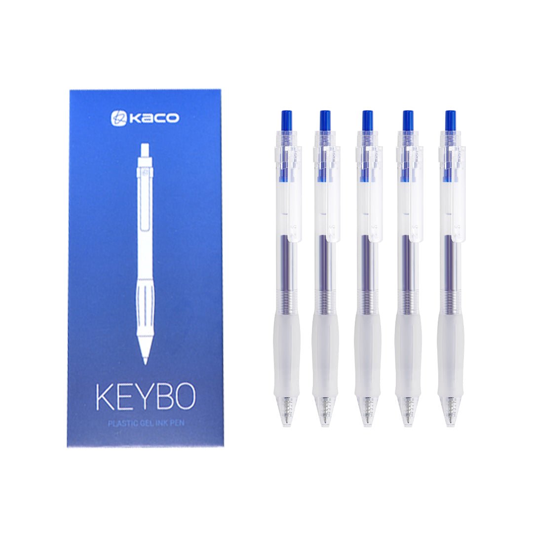 Kaco Keybo Gel Ink Pen- 5pcs/set - SCOOBOO - KB00010075 - GEL PENS