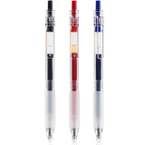 Kaco Keybo Transparent Gel Ink Pen 0.5mm-Pack Of 10 - SCOOBOO - Gel Pens