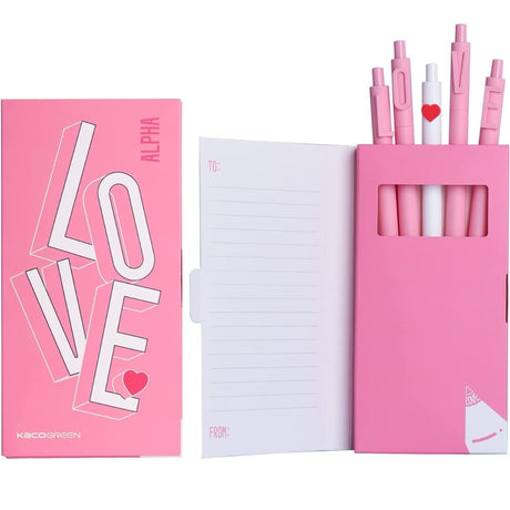 Kaco Love Gel Pen Set 0.5mm - SCOOBOO - Gel Pens