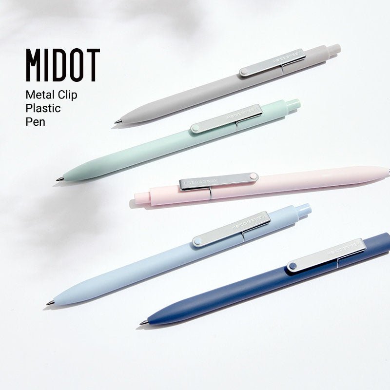 Kaco Midot gel Pen 0.5mm Black Ink - SCOOBOO - Gel Pens