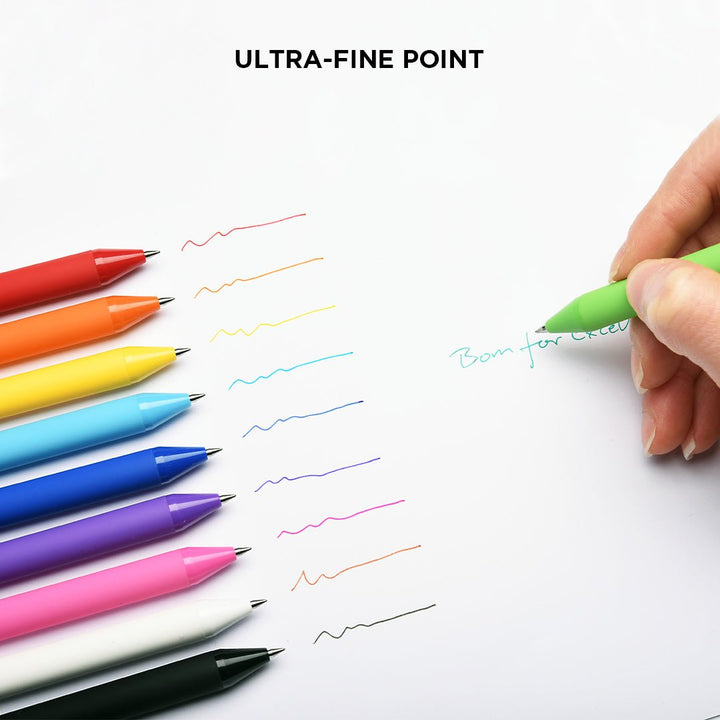 Kaco Pure Assorted colour Gel Pens - SCOOBOO - Pure-20 - Gel Pens