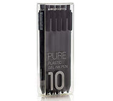 Kaco Pure Gel Pens 0.7mm - Pack of 10 - SCOOBOO - Gel Pens