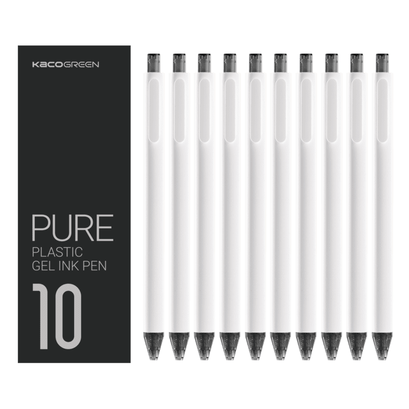 Kaco Pure Soft Touch Candy Series Gel Pens- Pack of 10 - SCOOBOO - Gel Pens