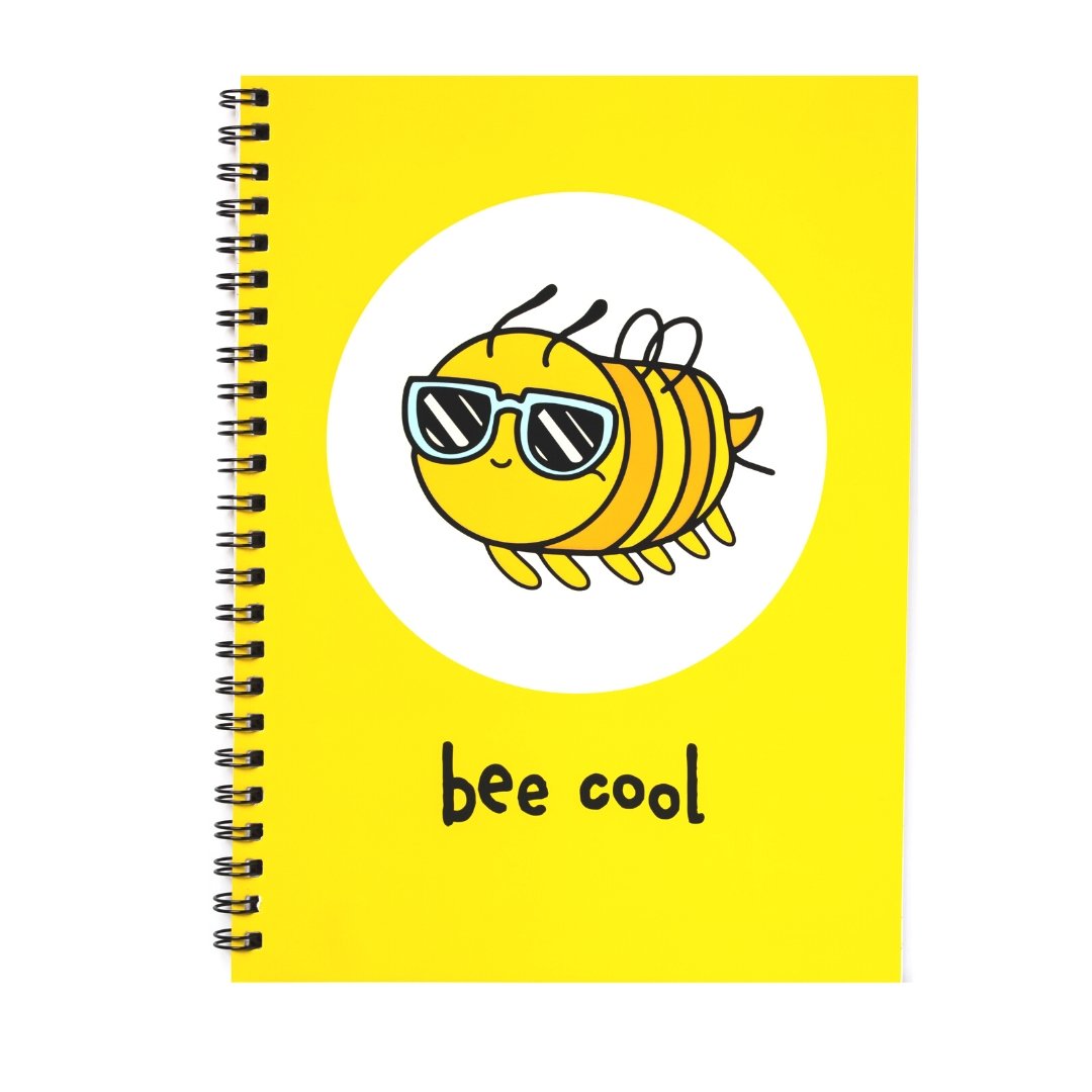 Kalp A5 Spiral Ruled Notebook - SCOOBOO - Ruled