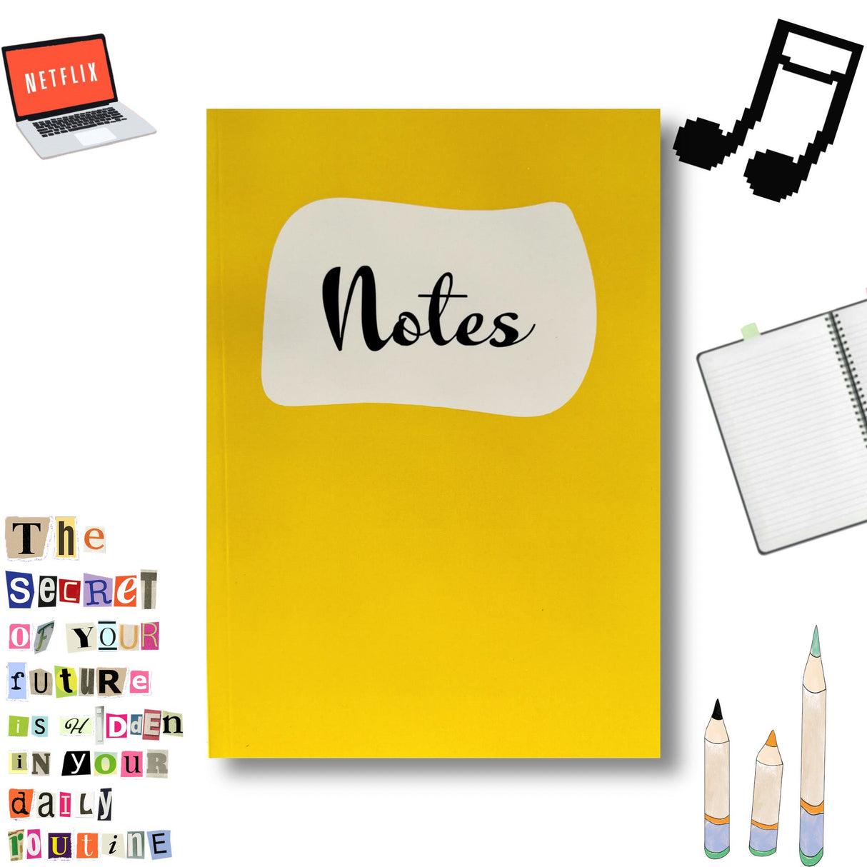 Kalpk Notes A5 Notebooks - SCOOBOO - KPB008 - Ruled