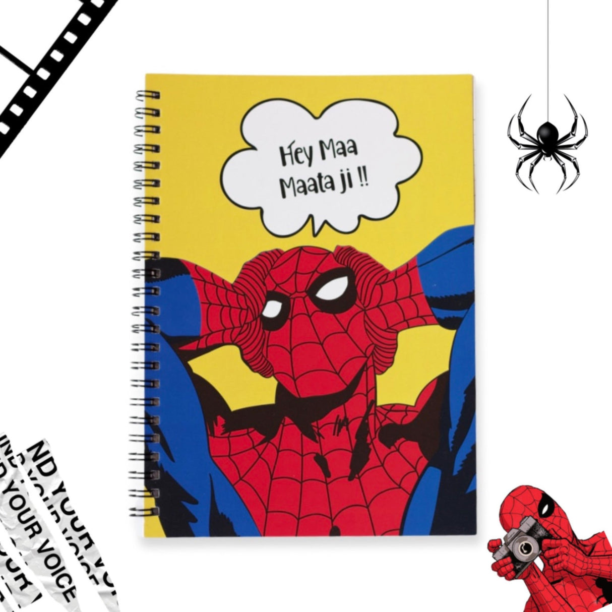 Kalp Comic A5 Notebooks - SCOOBOO - KW022 - Ruled