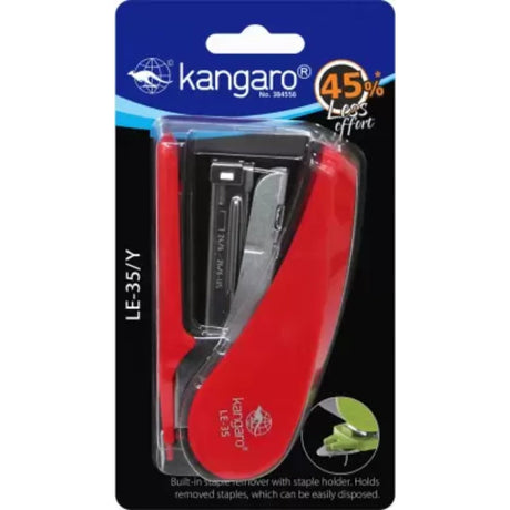 Kangaro Effort less Stapler - SCOOBOO - LE-35/Y - Stapler & Punches