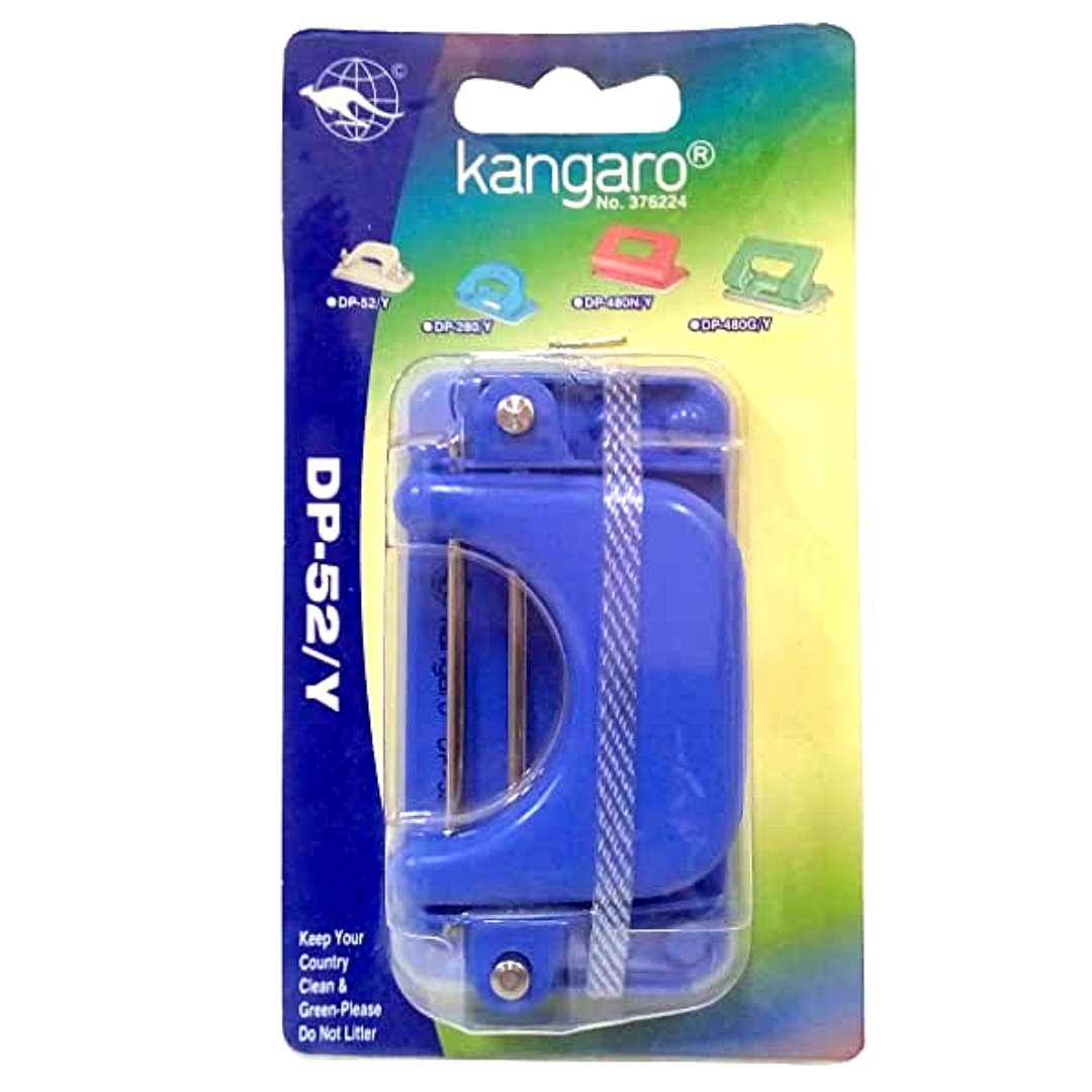Kangaro Paper Punch DP-52/Y - SCOOBOO - DP-52/Y - Stapler & Punches