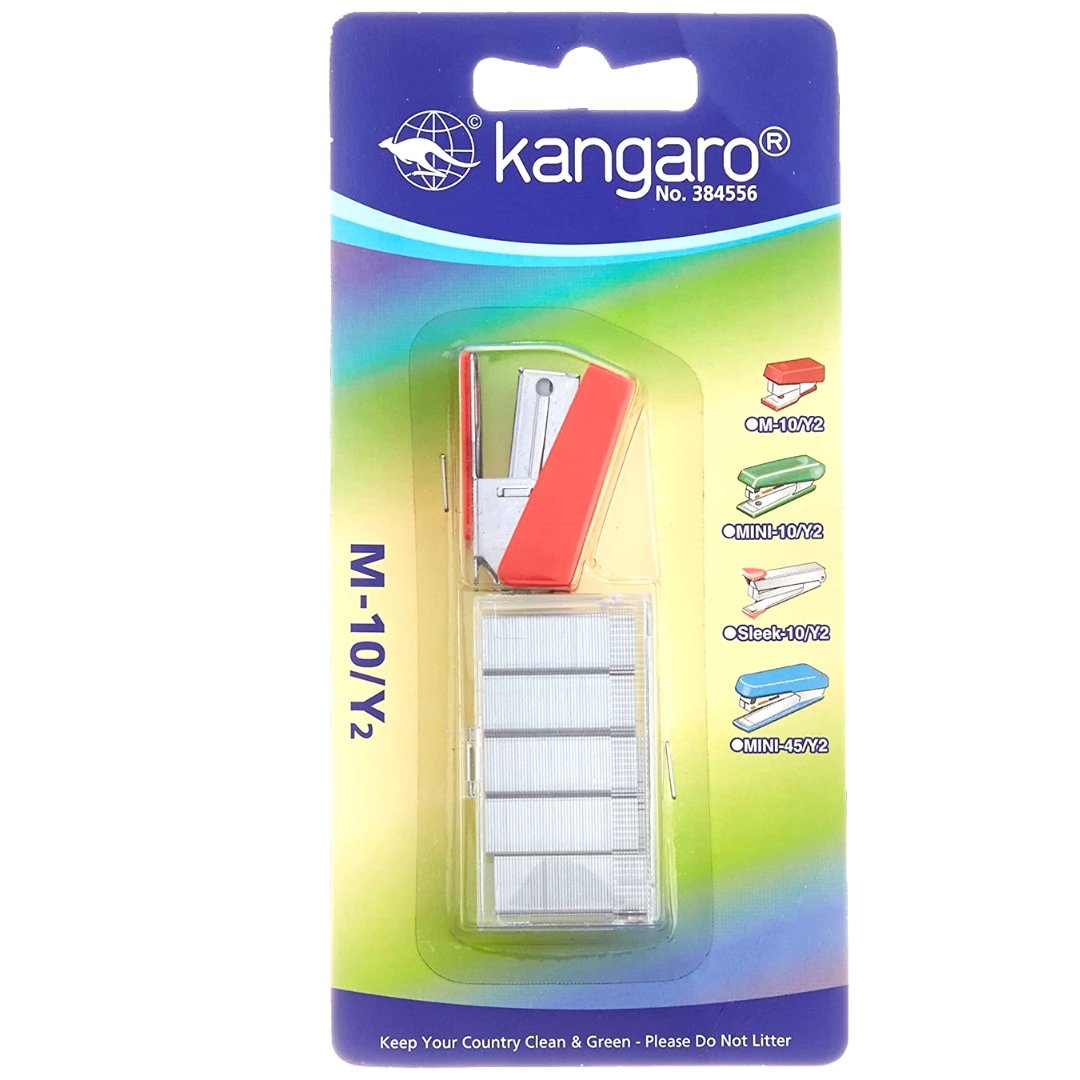 Kangaro Stapler Mini Stapler - SCOOBOO - M-10/Y2 - Stapler & Punches