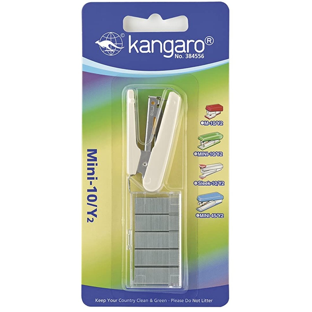 Kangaro Stapler Mini Stapler - SCOOBOO - M-10/Y2 - Stapler & Punches