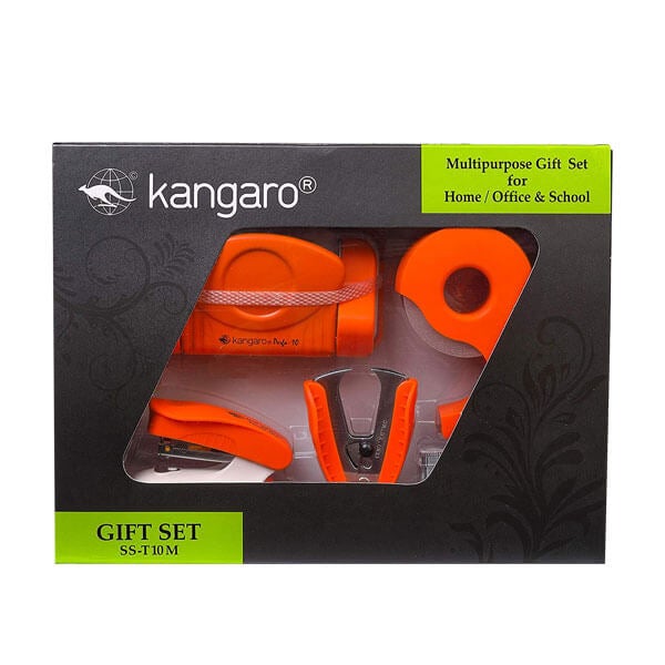 kangaro Stationery Gift Set SS-T10 M - SCOOBOO - SS-T10M - Stapler & Punches