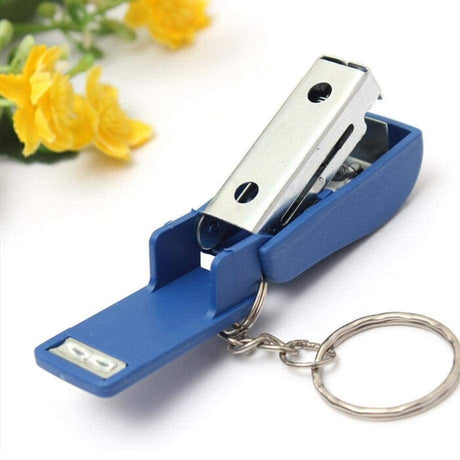 Kangaro Super Mini Stapler with Key Chain - SCOOBOO - Stapler & Punches