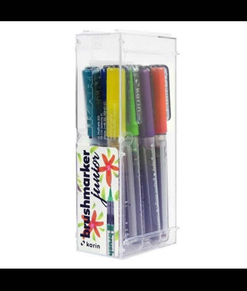 NEW Karin Brushmarker Pro Mega Box - Set of 60 Colors + 3 Blenders Brush  Marker