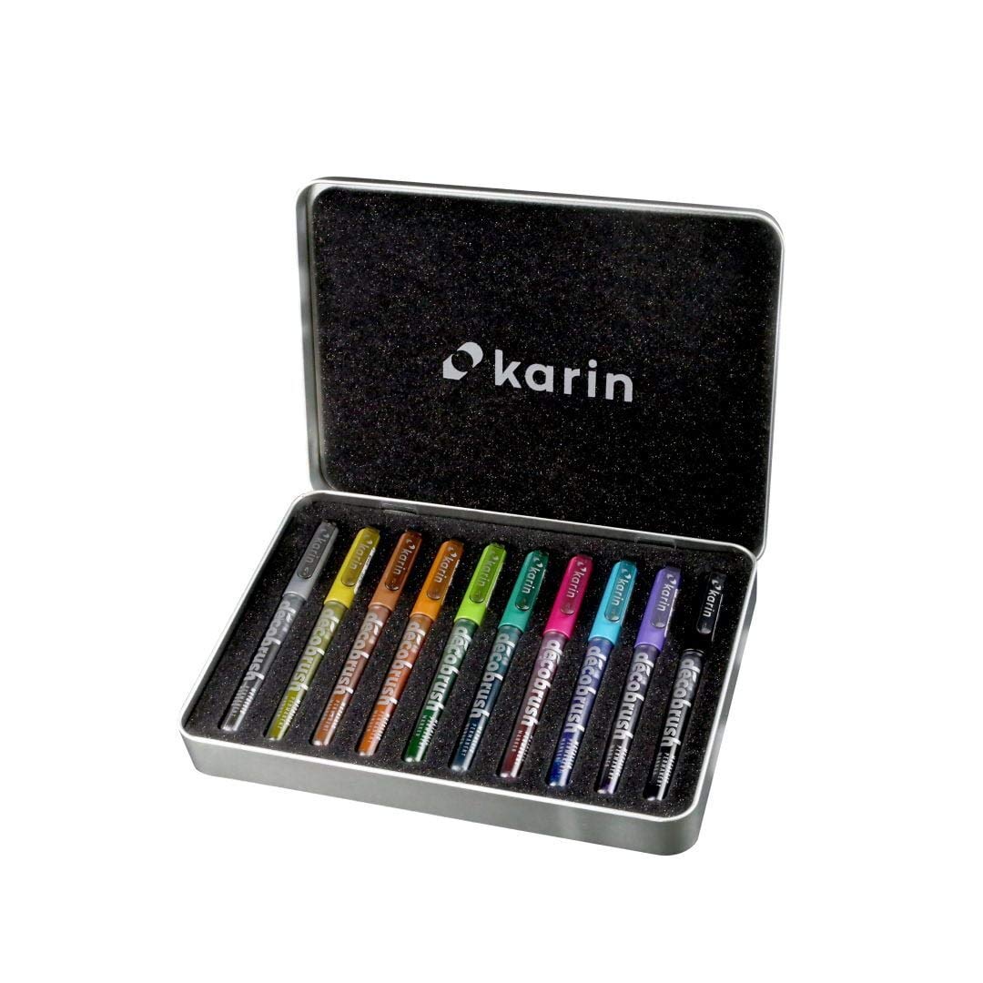 Karin Deco Brush - Pigment Based Marker - SCOOBOO - 28z1 - Brush Pens