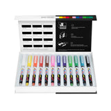 Karin Pigment Decobrush 12 colors collection - SCOOBOO - 29C1 - Brush Pens